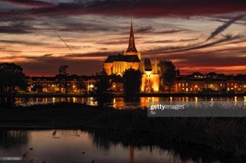 Koornmarktspoort en Bovenkerk in Kampen
