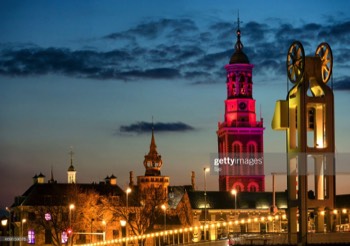 Stadsbrug en Nieuwe Toren in Kampen